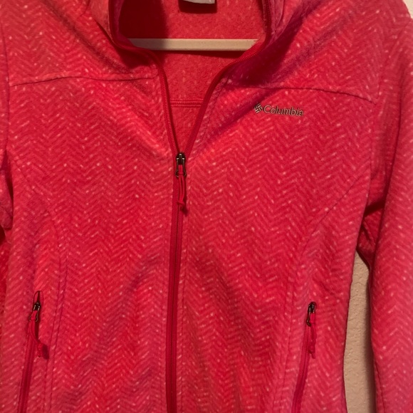 Columbia Pink Fleece Jacket - Picture 2 of 8